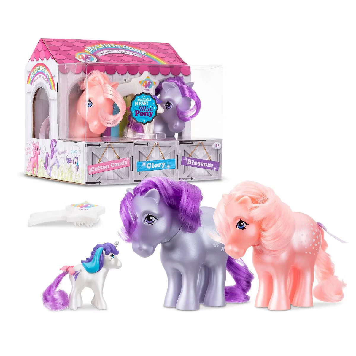 My Little Pony Limited Edition 40th Anniversary 3pk Set ~New