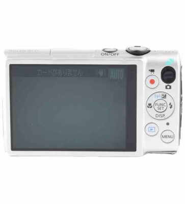 Canon IXY 620F 620 F 12.1MP Digital Camera W. 10x Zoom Lens Silver