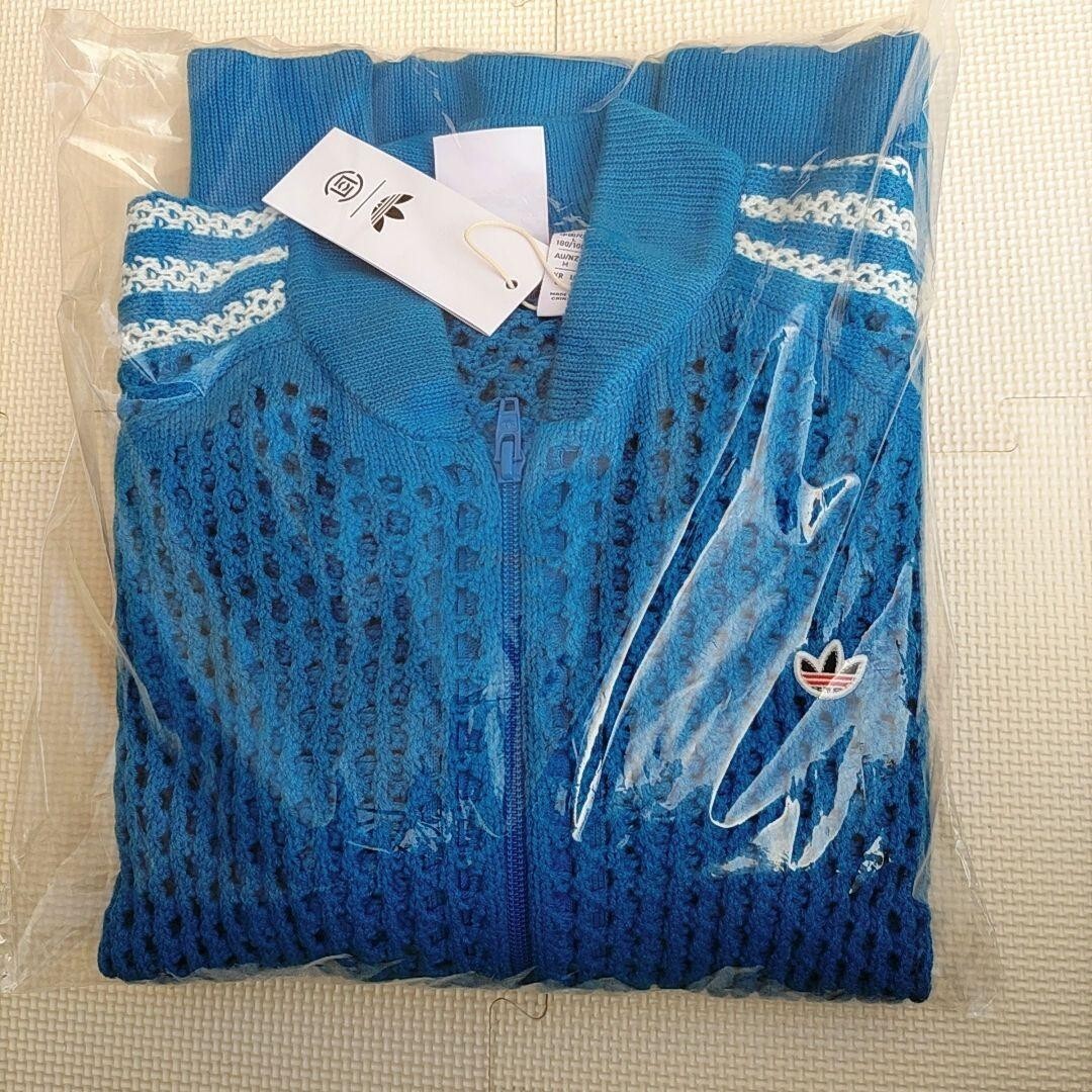 adidas x CLOT Crochet Track Top Bright Blue IF4268 Japan XL Size