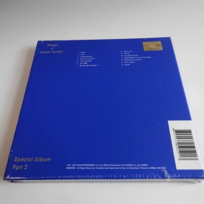 SUPER JUNIOR Special Album Part 2 Magic CD SEALED | eBay
