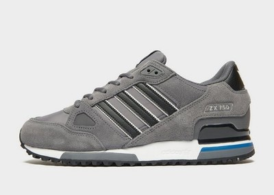 Adidas ZX 750 GZ1913 Sneaker Men's Gray Black Suede Lace-Up