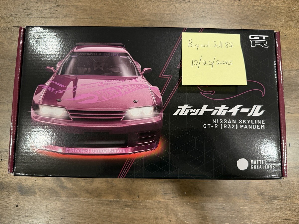 Hot Wheels RC 1:64 Nissan Skyline R32 Pandem Vehicle ✓SHIPS FAST