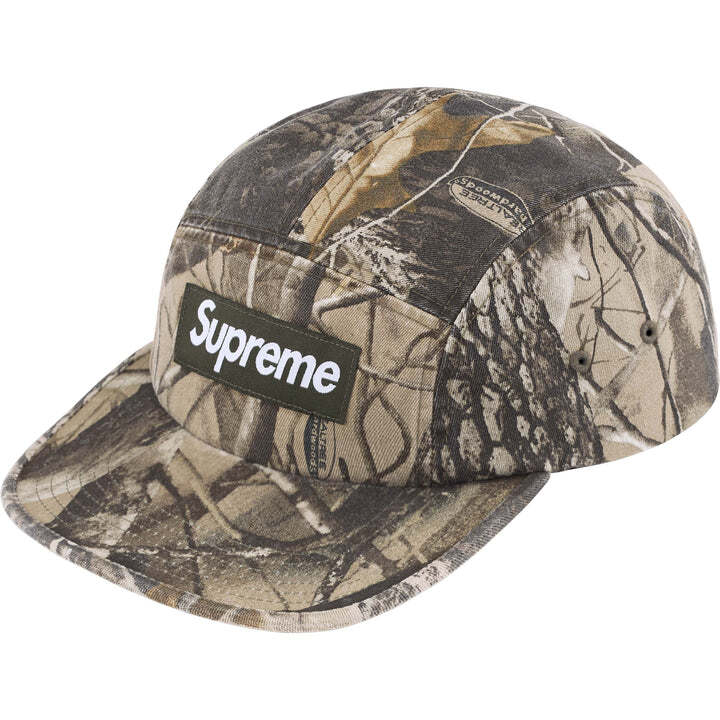 Supreme Washed Chino Twill Camp Cap Realtree Hardwoods | eBay UK
