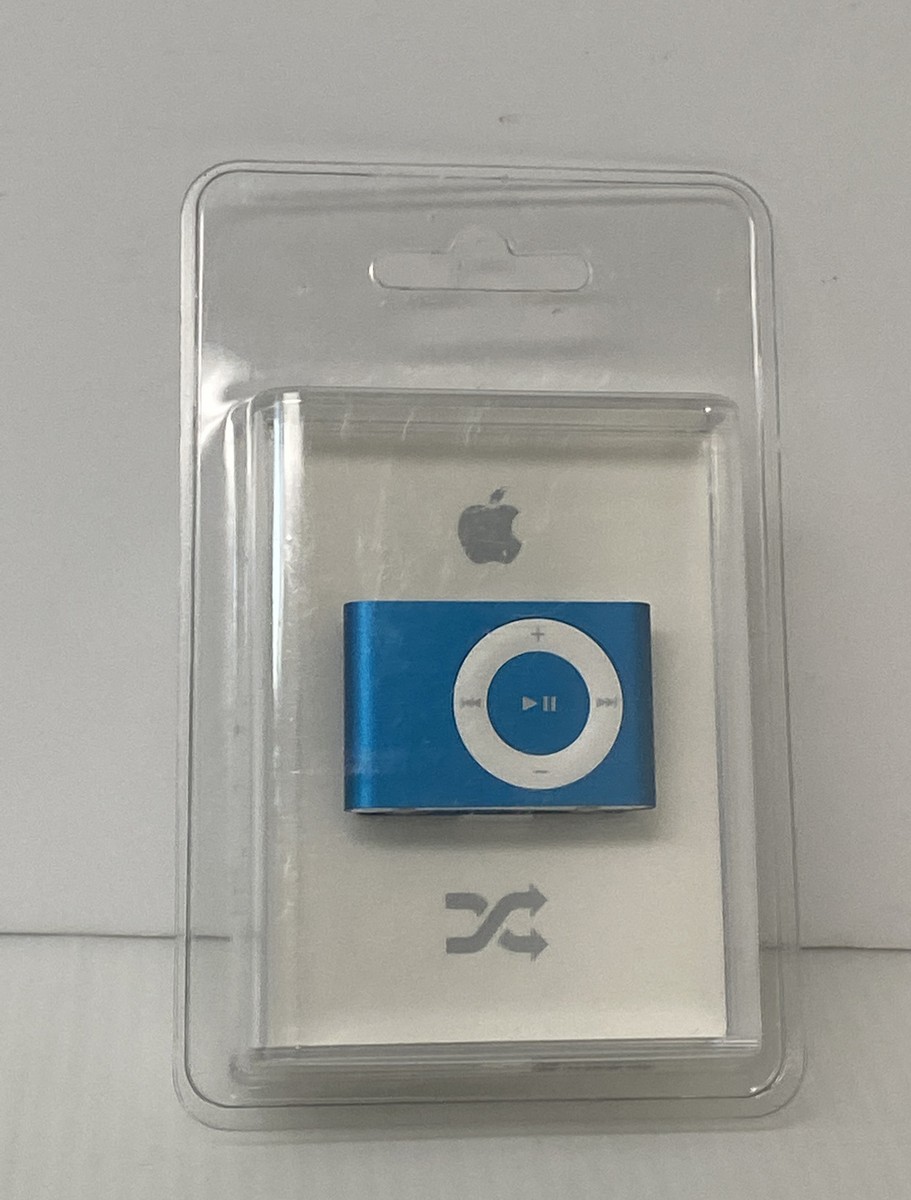 Apple iPod Shuffle 2nd gen A1204 2GB Blue 2007 MP3 SEALED | eBay