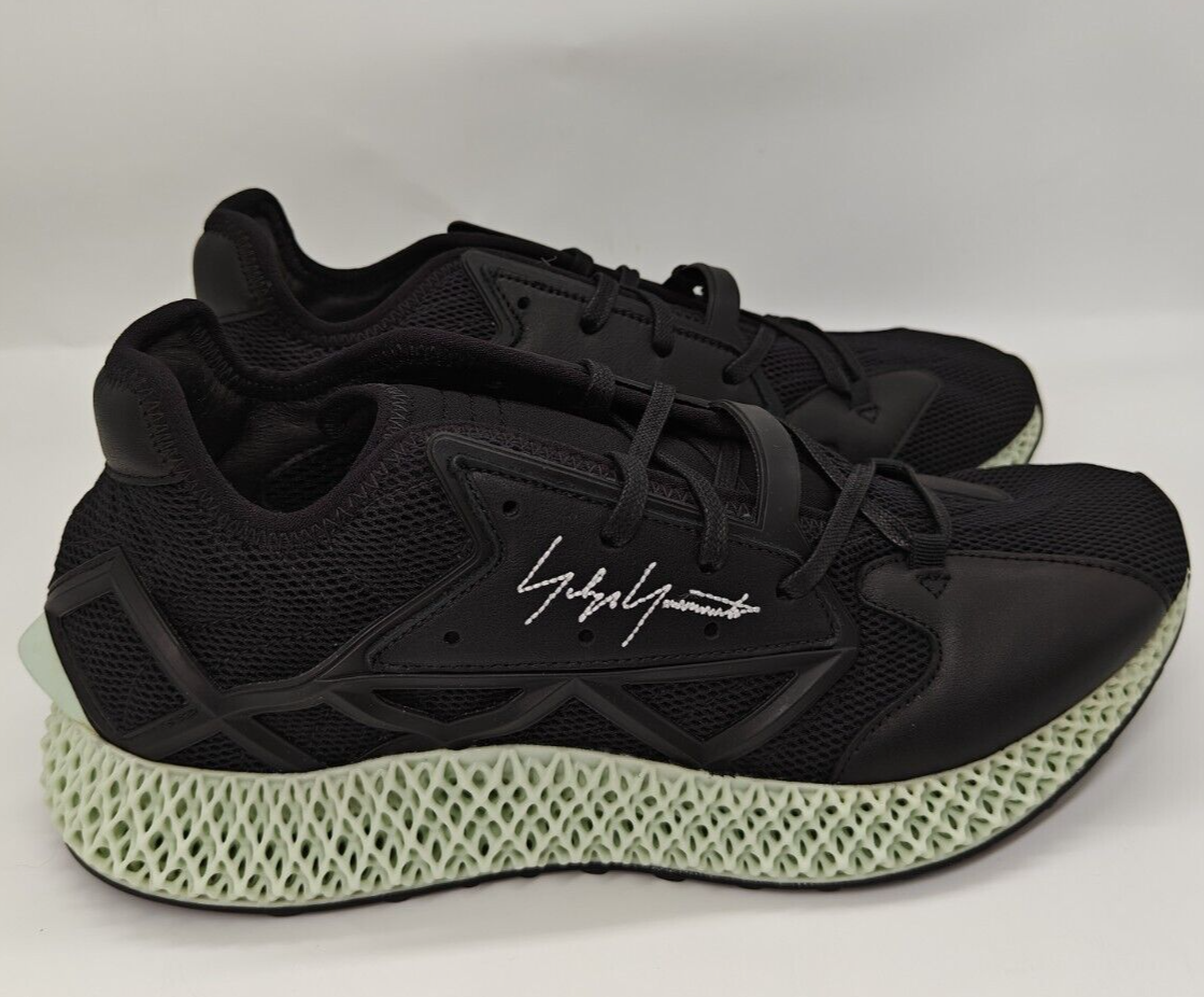 Adidas Y-3 Runner 4D Core Black Green EF2620 Y3 Yohji Yamamoto | eBay