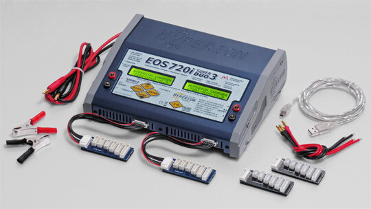 Hyperion EOS 0720I Super Duo 7S 16N Charger - Dual 20A/500W 14S