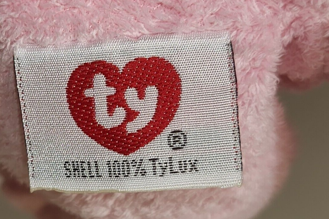 Ty Pluffies BABY DANGLES PINK the Monkey 7.5
