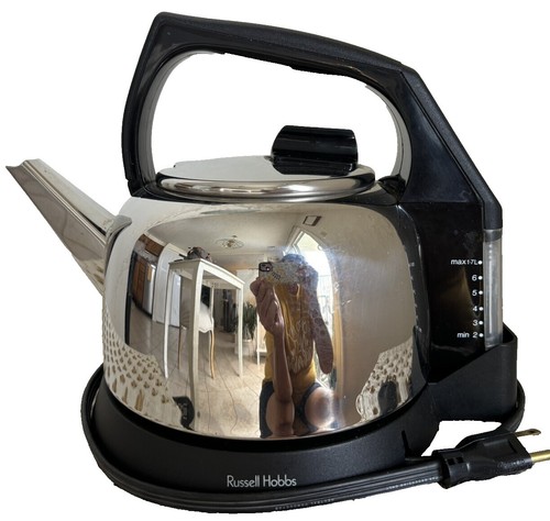 Brand New: Russell Hobbs Electric Classic Cafe Kettle 1.0L 7410JP
