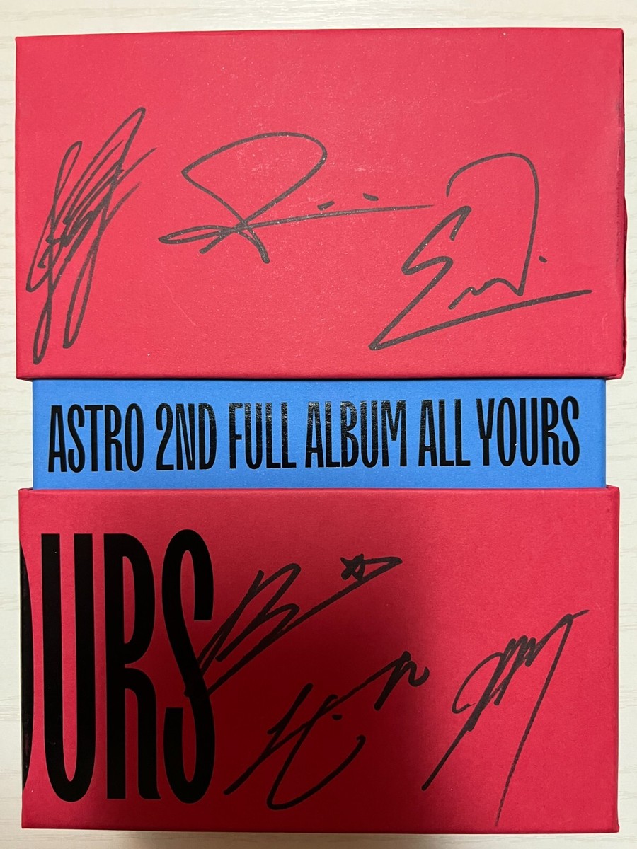 ASTRO [All Yours] Autographed Signed Promo Album // YOU VERSION | eBay