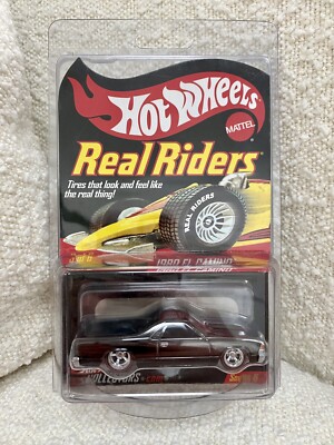 Hot Wheels 2009 RLC Real Riders Series 8 1980 El Camino Black 6547