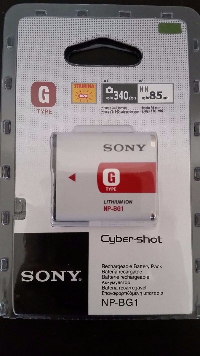 Original SONY NP BG1 digital camera battery DSC W G Type Stamina