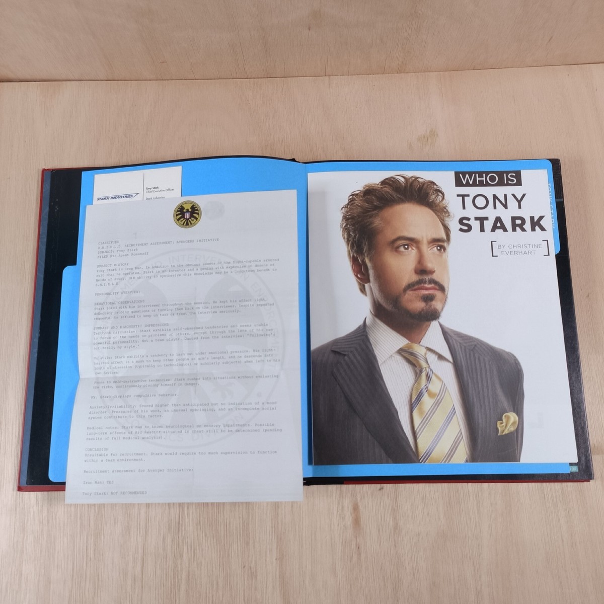 Iron Man Manual by Daniel Wallace (Hardcover, 2013) Marvel Star