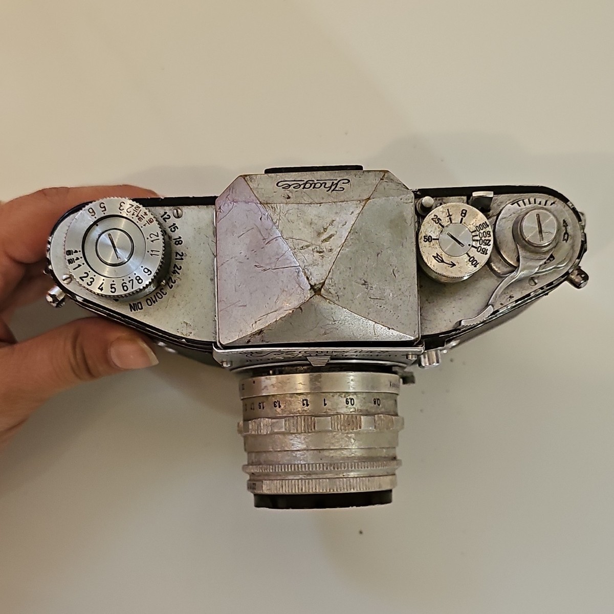 Exakta Varex VX Camera with Carl Zeiss Jena Tessar 2.8/50 Lens | eBay