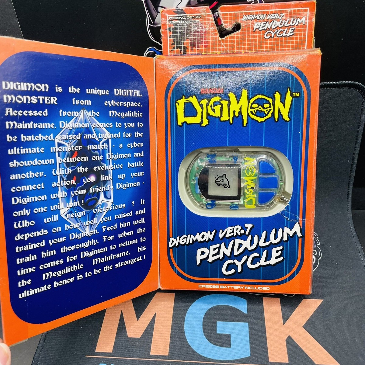 Digimon Version 7 V-Pet Boxed Pendulum Circle 2003 Ver.7 Digivice