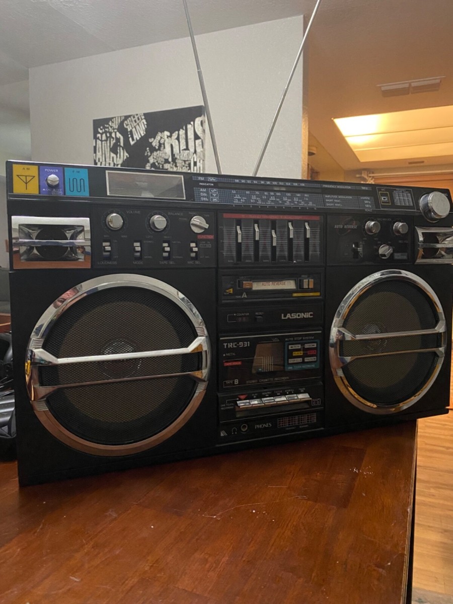 Lasonic TRC-931 Radio Cassette Boombox TESTED RADIO FUNCTIONAL | eBay