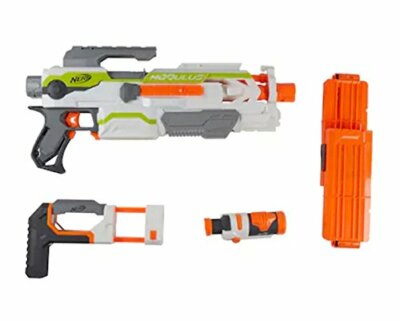NERF- Modulus ECS-10 Blaster with 24 Dart Flip Clip | eBay