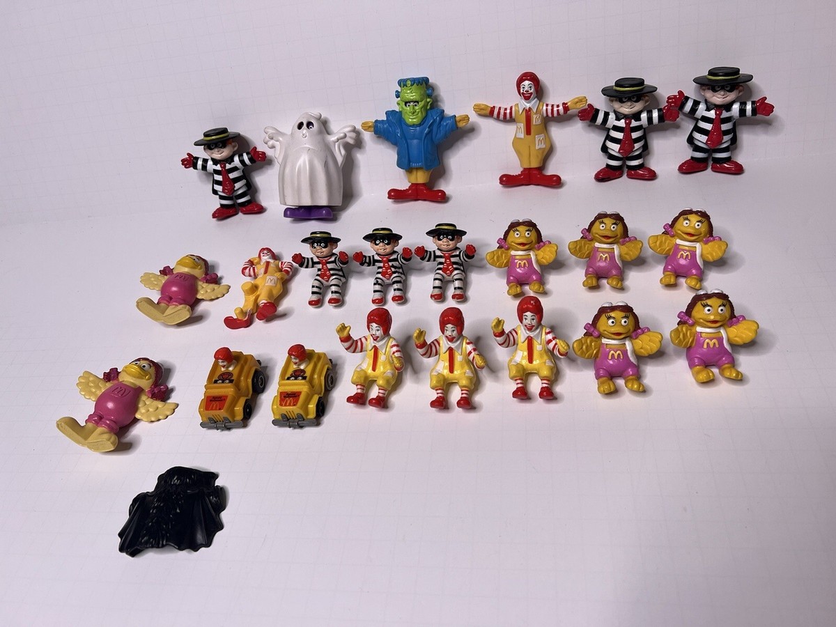 Vintage Lot Of 23 Mcdonalds Happy Meal Halloween Toys 1995