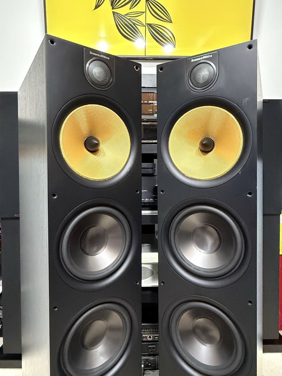B&W BOWERS & WILKINS 683 S2 HOME AUDIO SPEAKERS, ( NOT GRILLS
