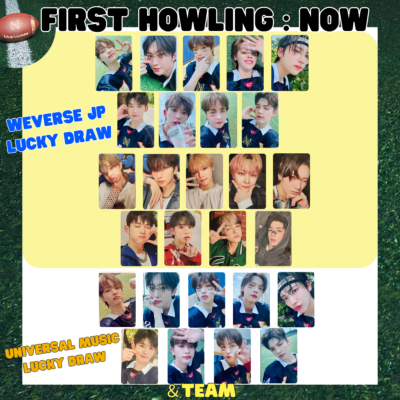 &TEAM First Howling : NOW 手書きデコ JO トレカ &TEAM First Howling