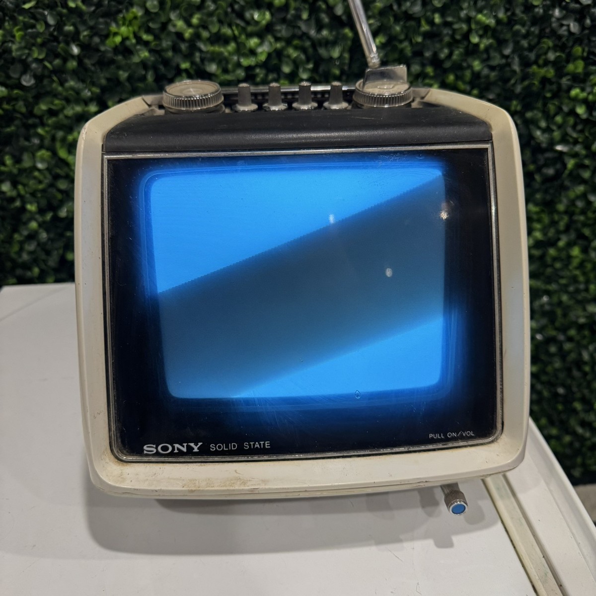 Vintage Sony Solid State Transistor TV Receiver Model TV-750