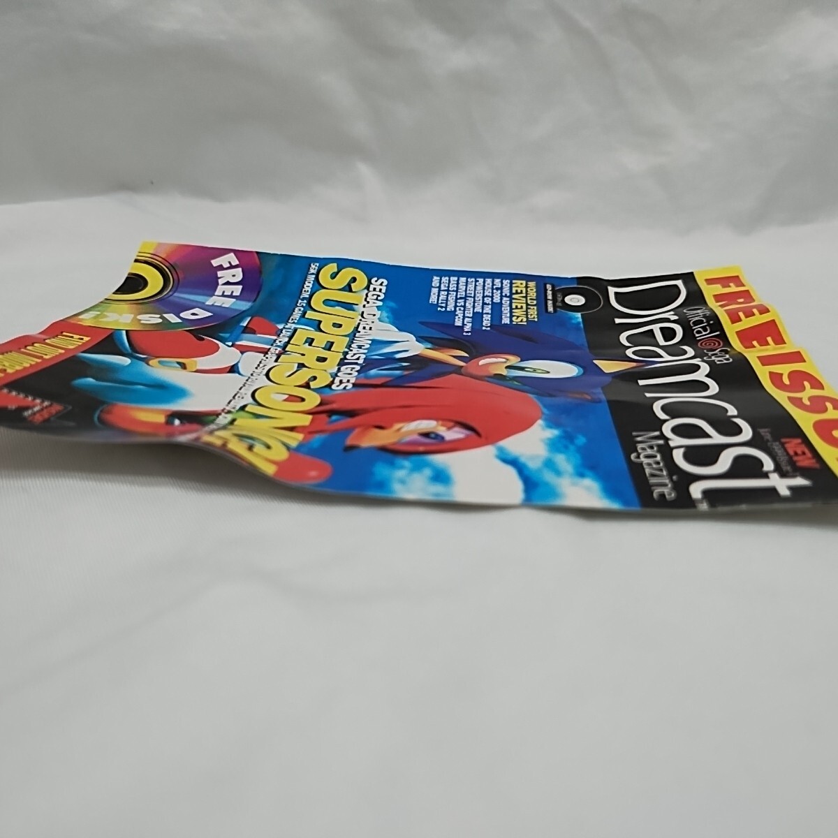 Vintage Free Issue Official Sega Dreamcast Magazine Flyer Sheet 4
