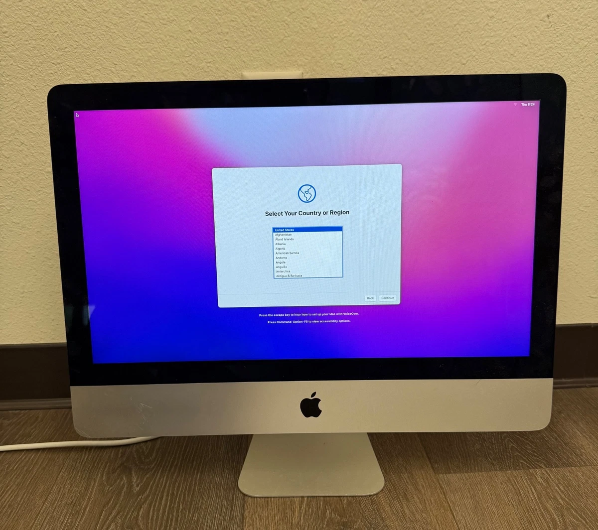 Macデスクトップ iMac 21.5 late 2015 2.8Ghz/8g/1TBHDD Apple 21.5