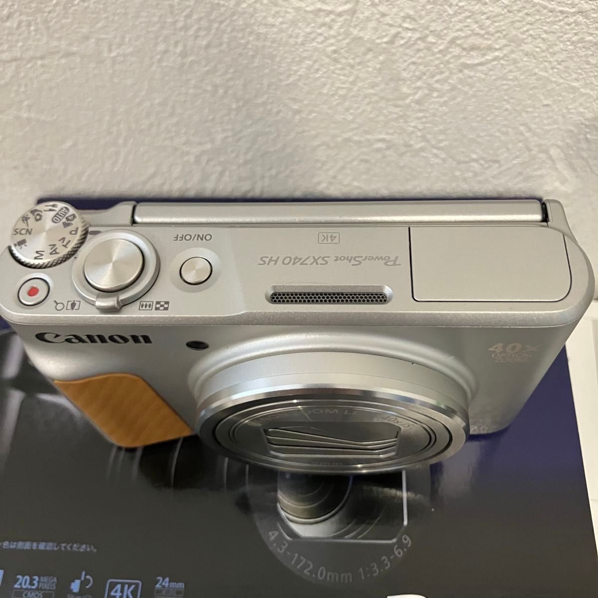 Open Box - Canon PowerShot SX740 HS Compact Digital Camera Silver