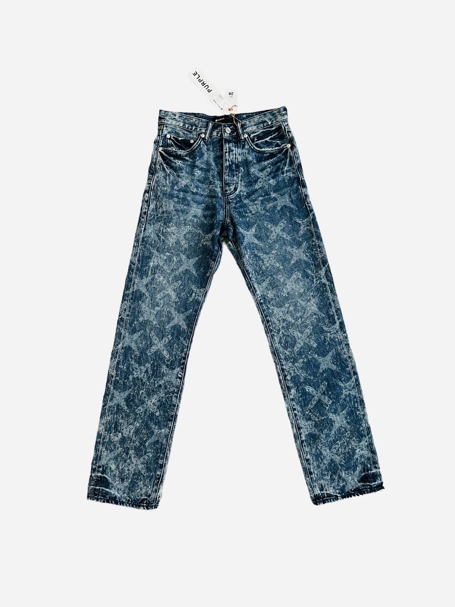 Purple Brand Jeans Mens Mid Rise With Straight Leg Galaxy P011