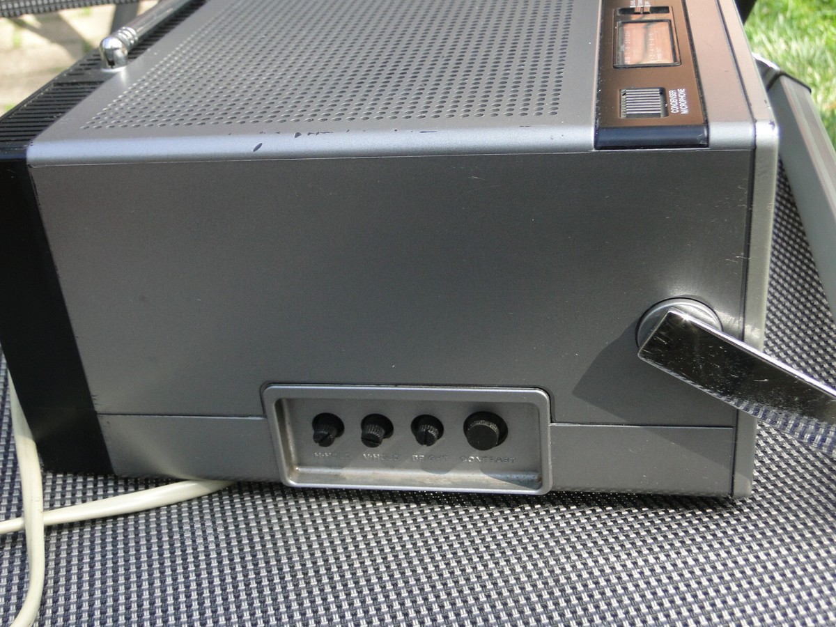 Hitachi Portable Trimode Portable Combination TV Radio Tape | eBay UK