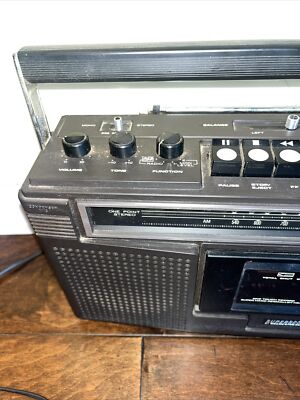 MARANTZ SUPERSCOPE CRS-2020 AM/FM STEREO CASSETTE BROWN BOOMBOX | eBay
