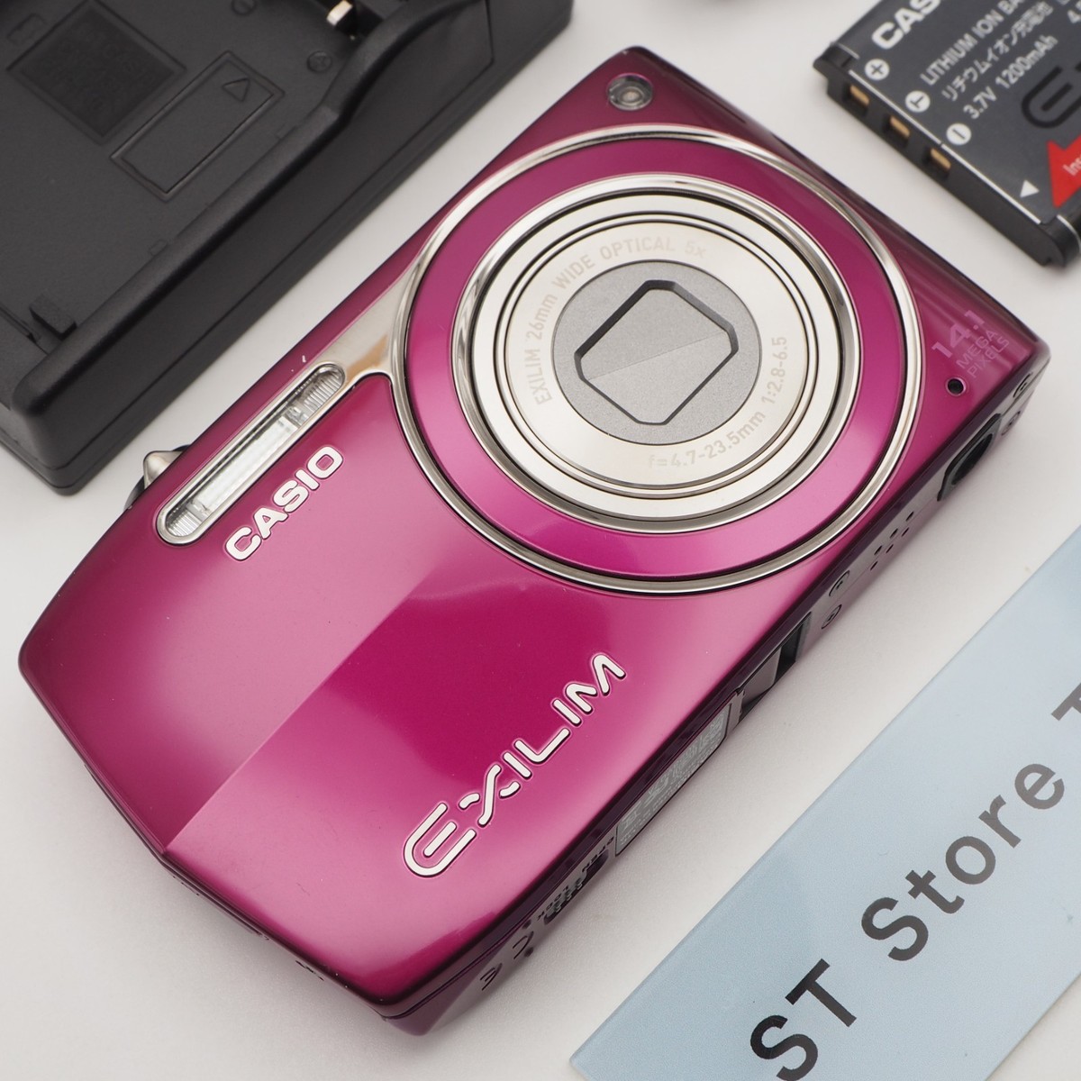 EXC+5] CASIO EX-Z2300 GD Digital Camera EXILIM Purple 14.1 MP