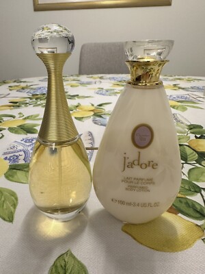 DIOR J'ADORE 2 PIECE GIFT SET EAU DE PARFUM SPRAY 50ML 1.7 Fl. oz