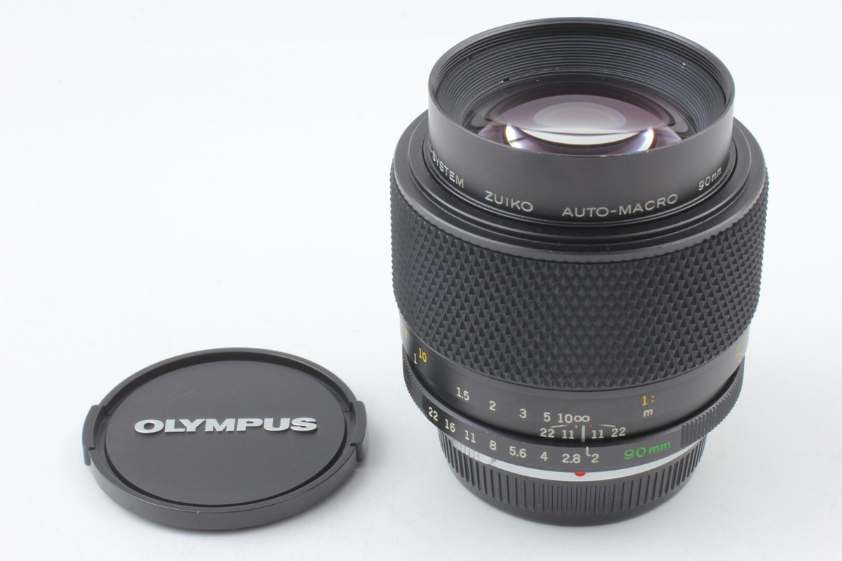 Mint】 Olympus OM System Zuiko Auto-Macro 90mm f2 Lens from Japan