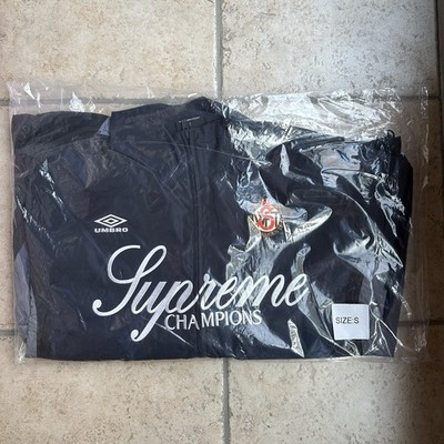 Supreme Umbro Gradient Track Jacket Black Size Small Brand New In