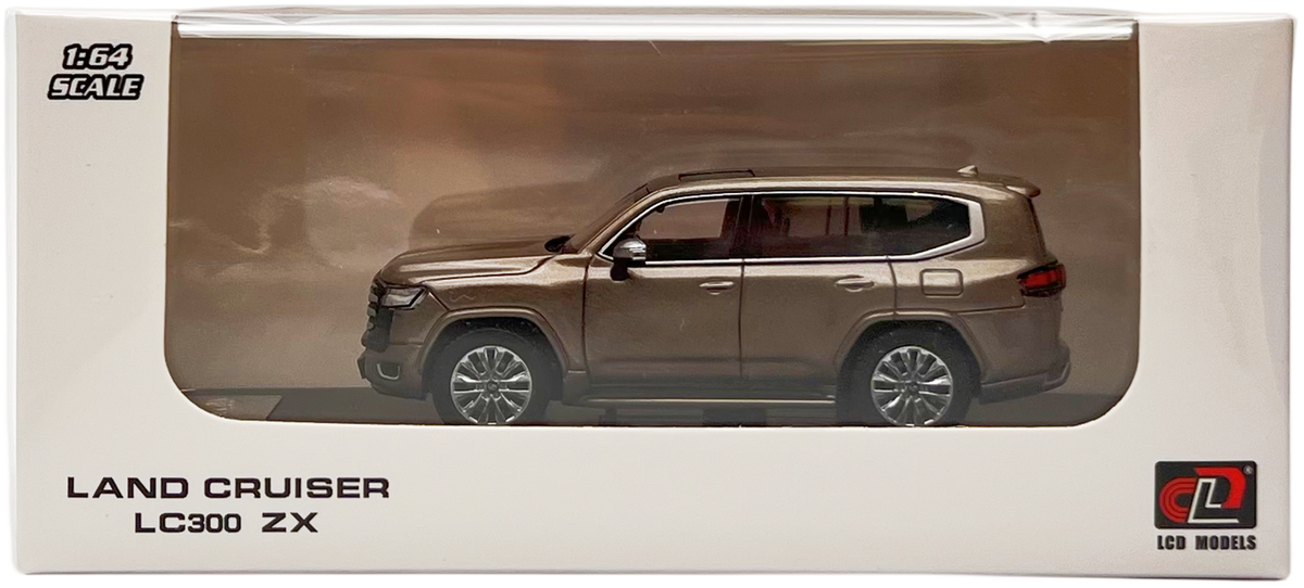 LCD Models 1:64 Toyota Land Cruiser LC300 ZX (Gold) Diecast Model