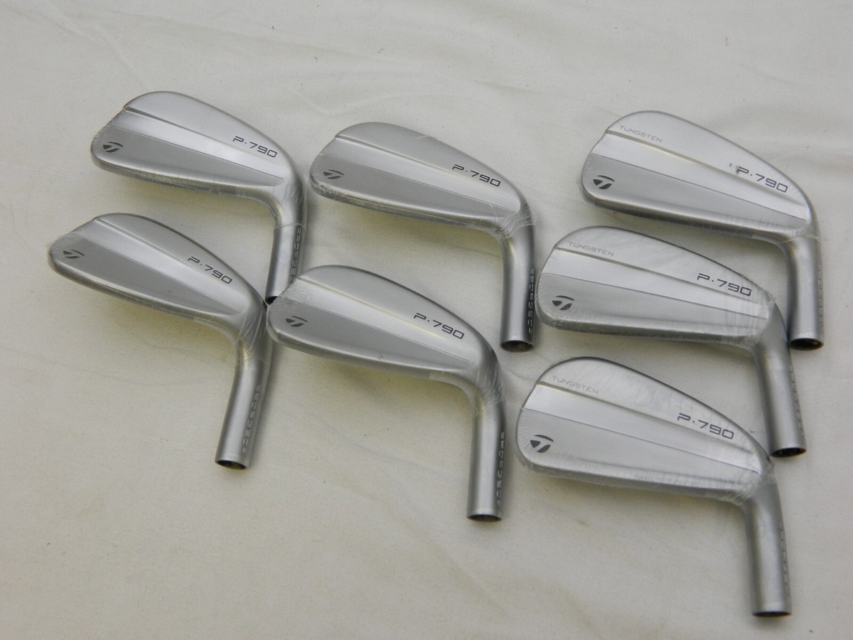 NEW RH Taylormade P790 iron set 4-PW Heads Only P-790 Pullout