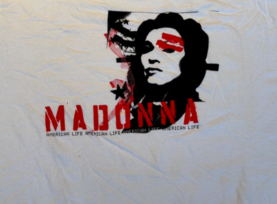 Vintage MADONNA 2003 American Life Shirt Size XL. New Without Tags