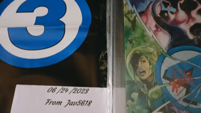 FANTASTIC FOUR 587 CGC 9.8 SS. STAN LEE,MARVEL DEATH JOHNNY STORM