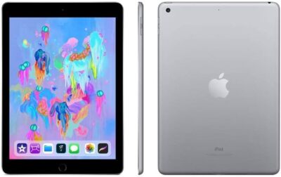 Apple iPad 6th Generation A1893 32GB Wi-Fi 9.7in Space Gray- NO