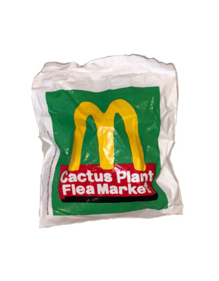 SEALED Cactus Plant Flea Market x Mcdonald's “Cactus Buddy” Toy