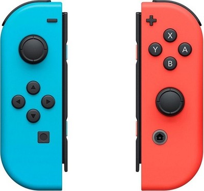 NINTENDO Switch Joy-Con (L/R)-Neon Red/Neon Blue Wireless