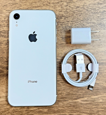 Apple iPhone XR White 64GB (Factory Unlocked) - Very Good