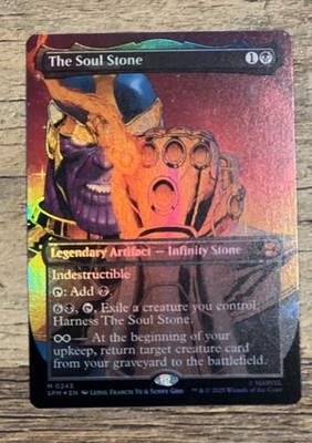 The Soul Stone (Borderless) M Marvel's Spider-Man 243 NM | eBay