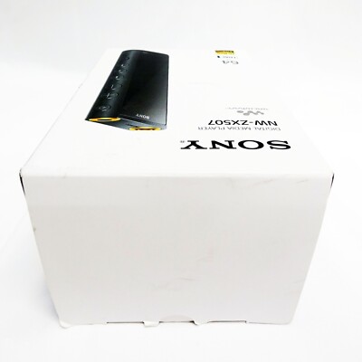 SONY WALKMAN 64GB Hi-Res ZX Series Audio Player NW-ZX507 Black