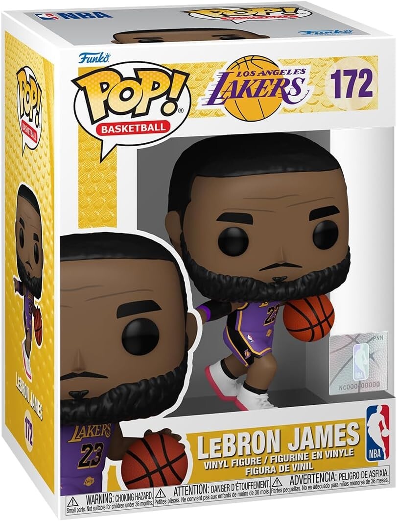 Funko Pop! NBA Los Angeles Lakers LeBron James Funko Pop! Vinyl