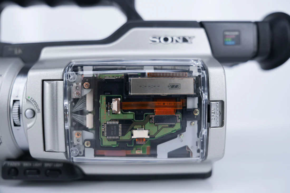 Sony VX2000 VX2100 PD150 PD170 PD190 Inviz Clear Side Panel two