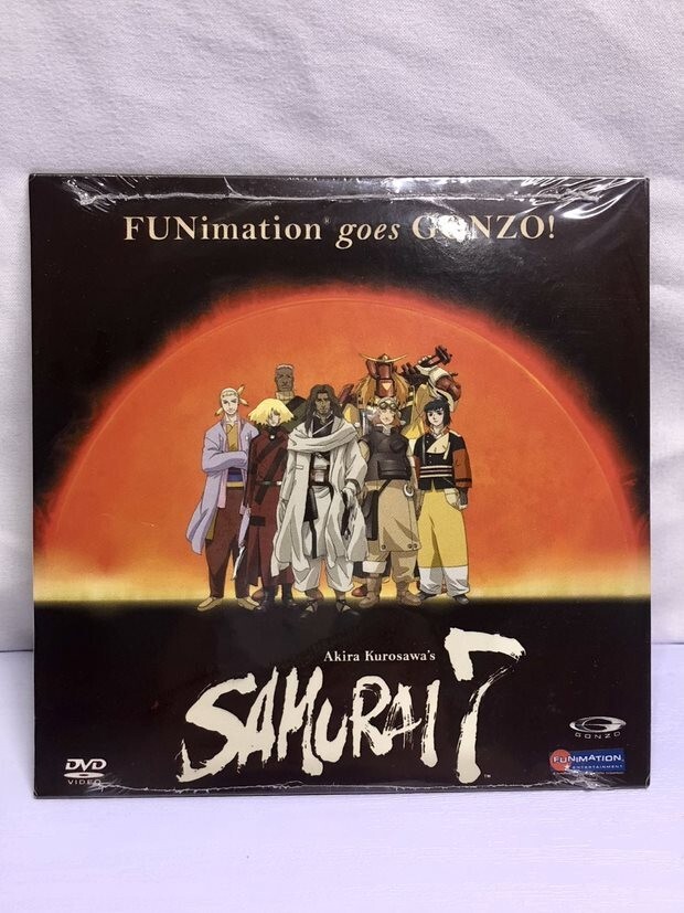 Akira Kurosawa's SAMURAI 7 PROMO DVD Funimation Gonzo 2004 - New