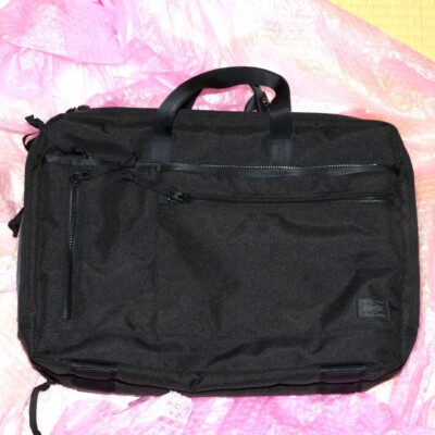 Porter Interactive 3WAY BRIEFCASE Business Bag 536-16152 Black | eBay