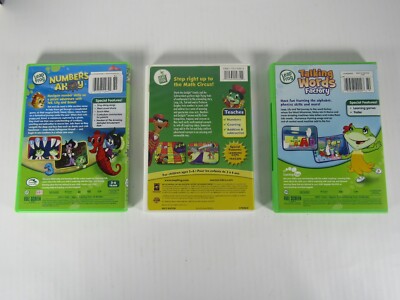 Leap Frog Lot of 3 Learning DVDs | eBay