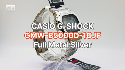 CASIO G-SHOCK GMW-B5000D-1CJF Full Metal Silver Digital Bluetooth